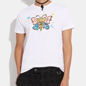 Coach X Lil Nas X Butterfly T Shirt Small